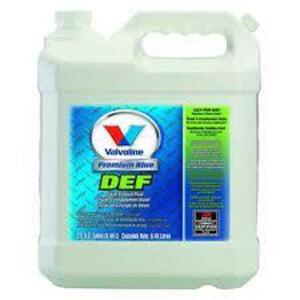 DESCRIPTION: (2) DIESEL EXHAUST FLUID BRAND/MODEL: VALVOLINE RETAIL$: $25.00 EA SIZE: 2.5 GAL QTY: 2