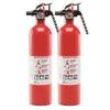 DESCRIPTION: (2) FIRE EXTINGUISHER BRAND/MODEL: KIDDE #1A10BC INFORMATION: RED RETAIL$: $29.98 TOAL SIZE: 2.5 LB QTY: 2