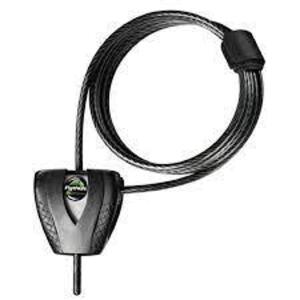 DESCRIPTION: (3) PYTHON CABLE LOCK WITH KEY BRAND/MODEL: MASTER LOCK #8417D INFORMATION: BLACK RETAIL$: $14.66 EA SIZE: 6 FT QTY: 3