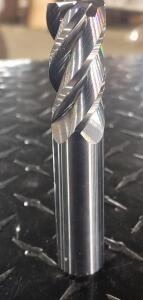 DESCRIPTION: (1) 4 FLUTE SOLID CARBIDE SQ END MILL INFORMATION: ACCUPRO 0776643 RETAIL$: $171.64 SIZE: 3/4" DIA QTY: 1