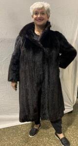 GENUINE MINK FUR COAT