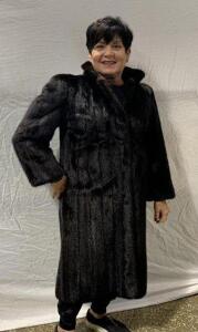 GENUINE MINK FUR COAT