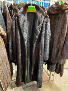 GENUINE MINK FUR COAT