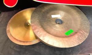 4-PIECE ASSORTED DRUM CYMBAL SET