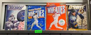 (4) VARIOUS "WHEATIES" MEMORABILIA