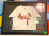 ST. LOUIS CARDINALS "OZZIE SMITH" FRAMED JERSEY - 2