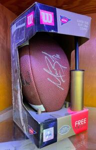 MARC BULGER #10 SIGNED FOOTBALL