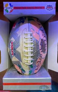 SUPERBOWL XXXIV ATLANTA GEORGIA SIGNED FOOTBALL