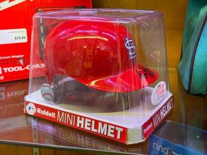 STEVEN PISCOTTY SIGNED ST. LOUIS CARDINALS MINI HELMET