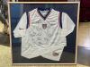 FRAMED 1985 UNITED STATES WOMENS NATIONAL TEAM SIGNED JERSEY - 2