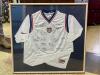 FRAMED 1985 UNITED STATES WOMENS NATIONAL TEAM SIGNED JERSEY - 3