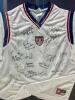 FRAMED 1985 UNITED STATES WOMENS NATIONAL TEAM SIGNED JERSEY - 4