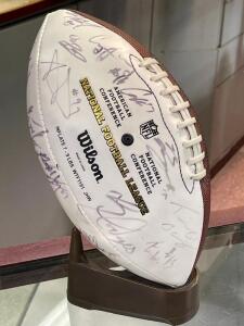 ST. LOUIS RAMS SIGNED FOOTBALL