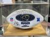 ST. LOUIS RAMS SIGNED FOOTBALL WITH DISPLAY CASE - 2