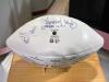 ST. LOUIS RAMS SIGNED FOOTBALL WITH DISPLAY CASE - 8