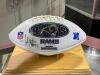 ST. LOUIS RAMS SIGNED FOOTBALL WITH DISPLAY CASE - 12