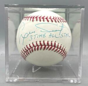 LUIS TIANT "THREE TIME ALL STAR" SIGNED BASEBALL