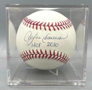 ANDRE DAWSON "HALL OF FAME 2010" SIGNED BASEBALL