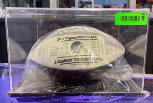 2007 UNIVERSITY OF MISSOURI TIGERS "ALAMO BOWL" LIMITED EDITION FOOTBALL