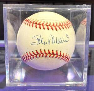 "STAN MUSIAL" SIGNED BASEBALL