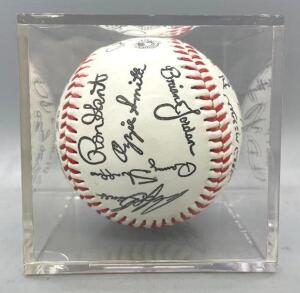 ST. LOUIS CARDINALS TEAM SIGNED BASEBALL