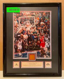 MICHAEL JORDAN AUTHENTIC 1998 NBA FINALS FLOOR