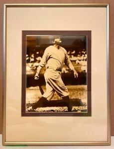 "BABE RUTH, 1921" FRAMED PHOTO