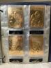 2000 SUPER BOWL CHAMPIONS 22KT GOLD FOOTBALL CARD SET - 5