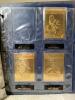 2000 SUPER BOWL CHAMPIONS 22KT GOLD FOOTBALL CARD SET - 11