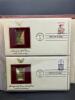 22KT GOLD UNITED STATE STAMP REPLICA SET - 9