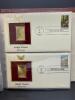 22KT GOLD UNITED STATE STAMP REPLICA SET - 14