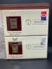 22KT GOLD UNITED STATE STAMP REPLICA SET - 20