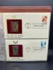 22KT GOLD UNITED STATE STAMP REPLICA SET - 21