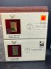 22KT GOLD UNITED STATE STAMP REPLICA SET - 23