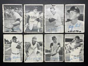 (8) - PC. 1969 TOPPS BASEBALL PHOTOS SET