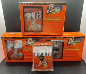 (4) - PC. MINI WHEATIES BOX SET