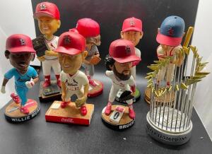 (8) - PC. CARDINALS BOBBLE HEAD SET