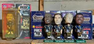 (5) - PC. RAMS BOBBLE HEAD SET