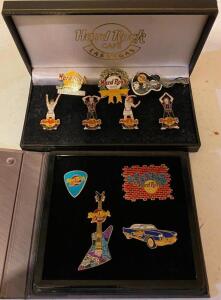 HARD ROCK CAFE PIN COLLECTION AS SHOWN