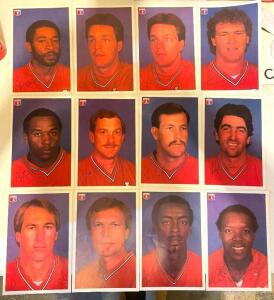 VINTAGE STL CARDINALS TEAM PHOTOS