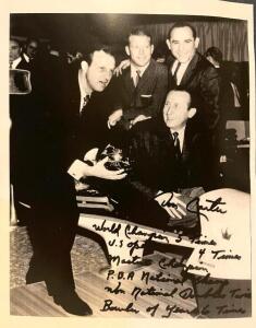 DON CARTER "FIVE TIME WORLD CHAMPION BOWLER" SIGNED PHOTO