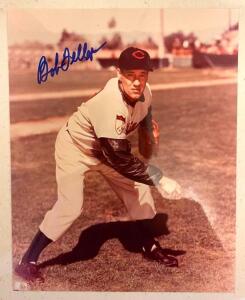 "BOB FELLER" SIGNED PHOTO