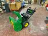 JOHN DEERE 828D SELF-PROPELLED WALK BEHIND SNOW BLOWER - 2