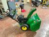 JOHN DEERE 828D SELF-PROPELLED WALK BEHIND SNOW BLOWER - 6