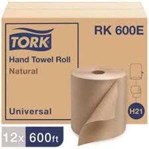 Universal Natural Hardwound Paper Towels (12 Rolls per Case)