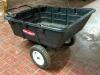 10 CU FT TRAILER CART POLY BED