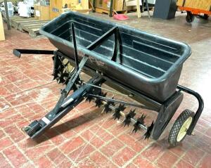 AGRI-FAB 175LB TOW BEHIND SPIKE AERATOR/SPREADER