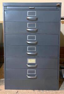 6-DRAWER METAL FILE CABINET