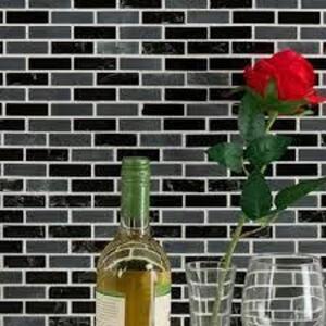 (15 SQ FT CASE) OF Glissen 12 in. x 12 in. x 6mm Glass Mesh-Mounted Mosaic Tile