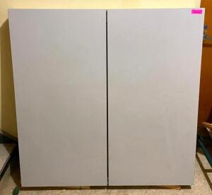 48" X 48" CABINET ENCLOSED WHITEBOARD
